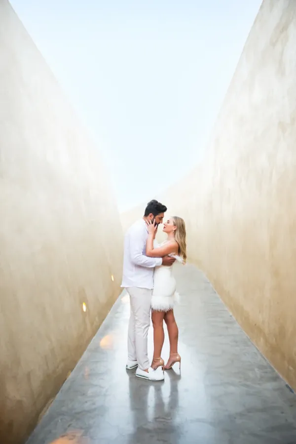 Casual lifestyle photoshoot in Santorini
